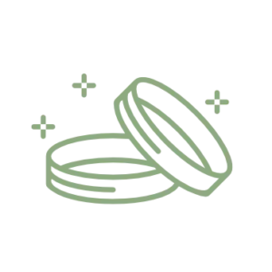Icon representing civil ceremonies, weddings, and wedding receptions