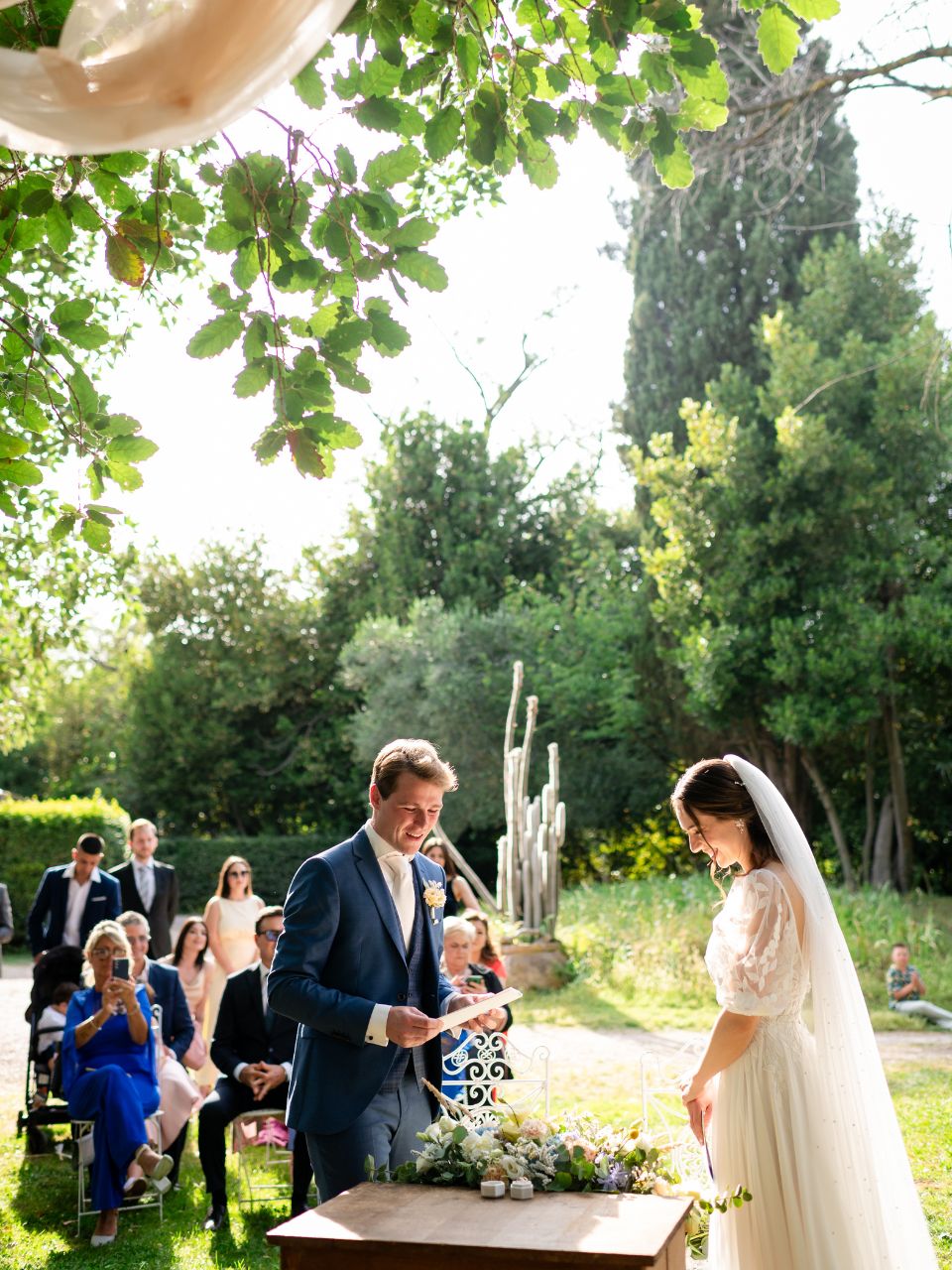 Matrimonio da sogno nel Parco Iris Sgaravatti, esclusiva location sull'Appia Antica